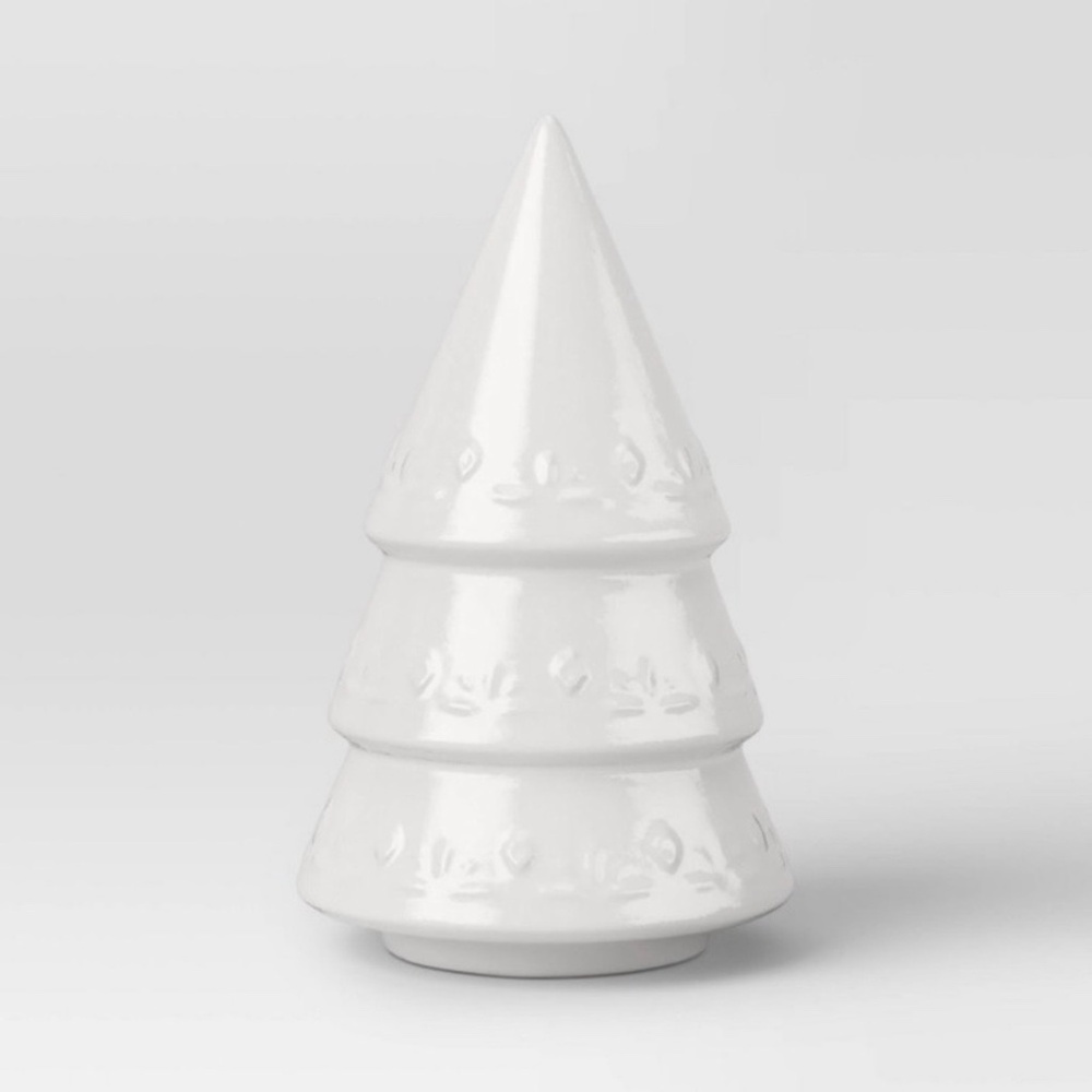 NEW Target Threshold White Medium Ceramic Christmas Tree 2025
